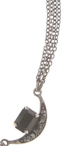 image pour Collier Art Deco Oriental Noir  