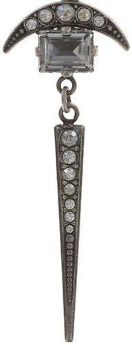 image pour Collier-Y Art Deco Oriental Blanc  