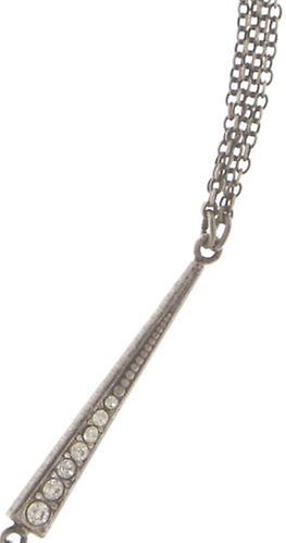 image pour Collier-Y Art Deco Oriental Blanc  