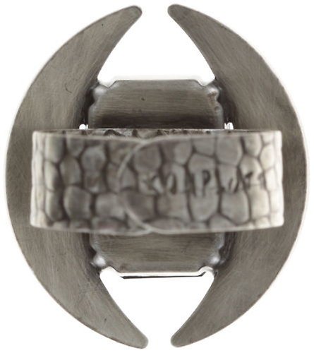 image for Ring Art Deco Oriental Black  