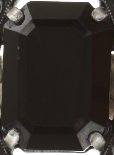 Bild für Ring Art Deco Oriental Schwarz  