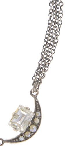 image for Necklace Art Deco Oriental White  