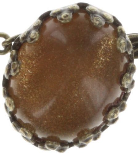 image pour Collier Melody Drops Marron / Vert  