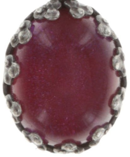 image for Earring Eurowire Dangling Melody Drops Red / Dark Rose  