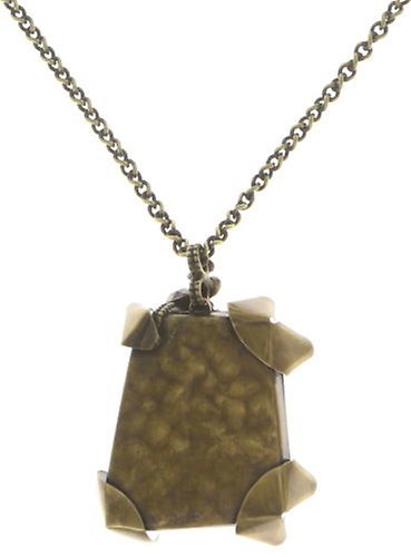 image for Necklace Pendant In Honor of the Rose Green  