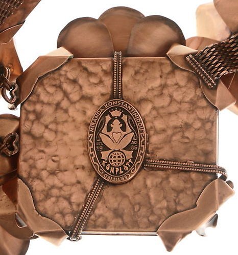 image for Necklace Collier In Honor of the Rose Red  