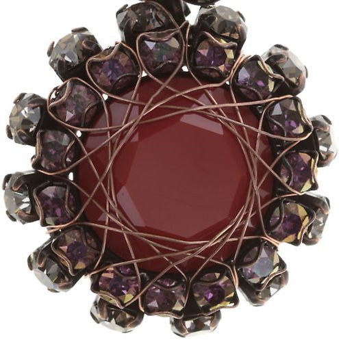 image pour Boucle d'oreille Clip pendante In Honor of the Rose Rouge  