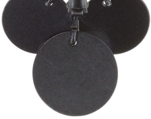 image pour Boucles d'oreilles Eurowire pendantes Reptile Meteor Noir jet hematite 