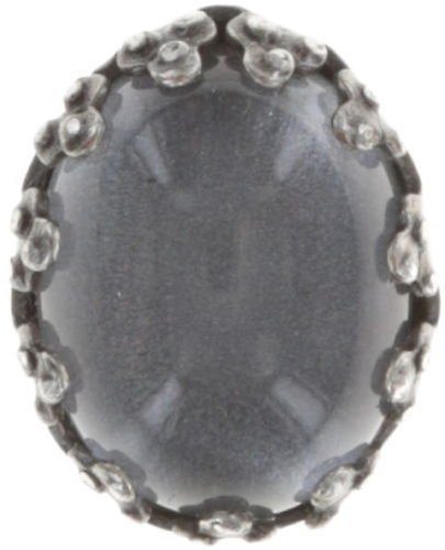 image pour Clou d'oreille Melody Drops Blanc / Gris  