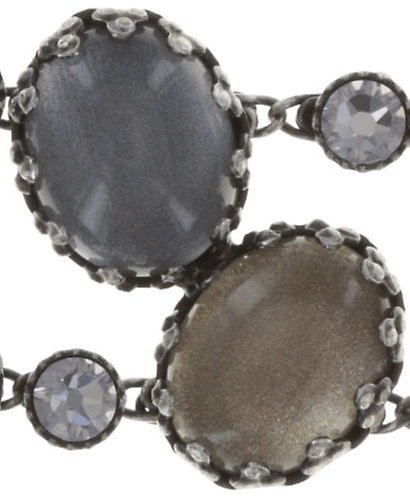 Bild für Armband Melody Drops Weiß / Grau  