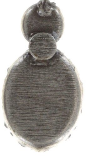 image for Earring Dangling Melody Drops White / Grey  