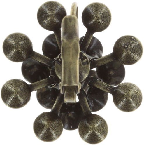 image for Earring Eurowire Magic Fireball Beige / Lila / Grey  Classic Size (21mm Ø)