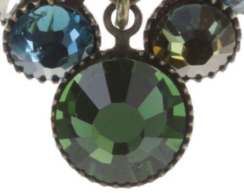 image for Earring stud dangling Waterfalls Multi  