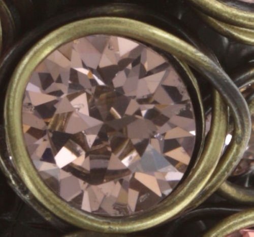 Bild für Ring Sparkle Twist Pfirsichrosa  