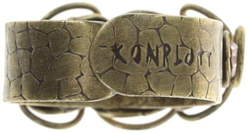 Bild für Ring Sparkle Twist Pfirsichrosa  