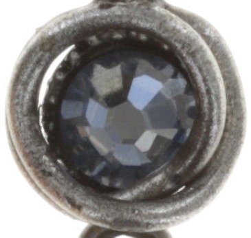 Bild für Ohrstecker baumelnd Sparkle Twist Hellblau crystal blue shade 