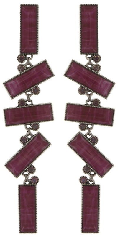 image pour Clou d'oreille pendant Float to the Rhythm Rose  