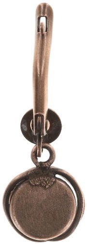 Bild für Ohrringe baumelnd Sparkle Twist Rot / Orange Kristall Rote Magma 