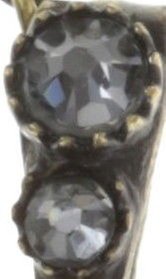 image pour Collier pendant Sparkle Twist Gris crystal satin 