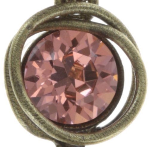 Bild für Halskette mit Anh&auml;nger Sparkle Twist Pfirsichrosa  