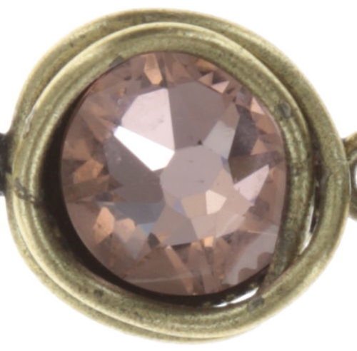 image for Bracelet Sparkle Twist Pink Peach  