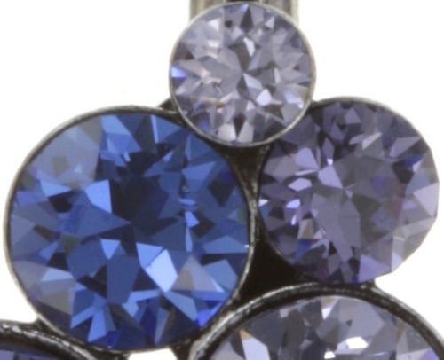 image for Earring Eurowire Petit Glamour dark blue/lila  