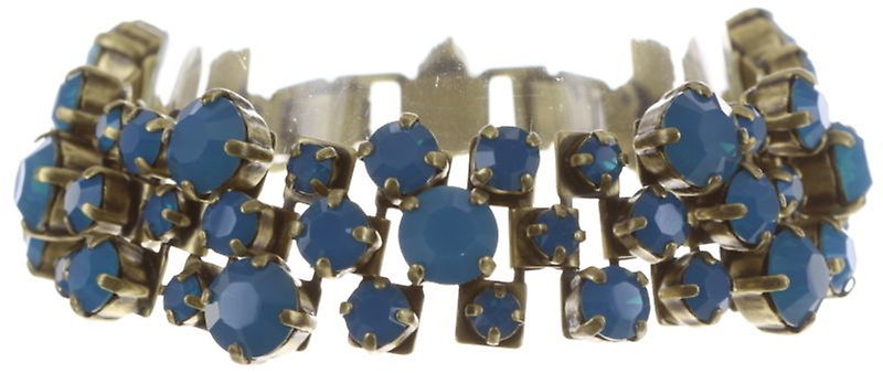 image for Bracelet Love Me Tender, Love Me Sweet Dark Blue caribbean blue opal 