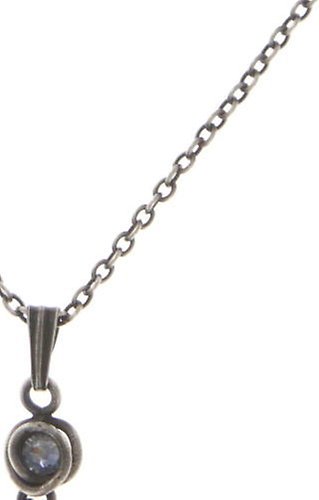 image for Necklace Pendant Sparkle Twist Light Blue crystal blue shade 