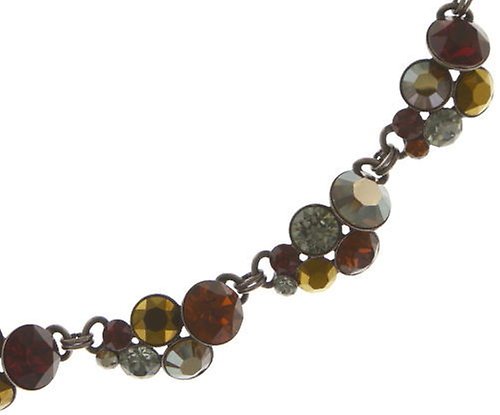 Bild für Halskette Collier Petit Glamour Beige / Braun / Grau  