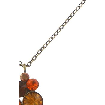 image for Necklace pendant Petit Glamour orange  