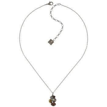 Bild für Halskette mit Anhänger Petit Glamour beige/brown/grey  