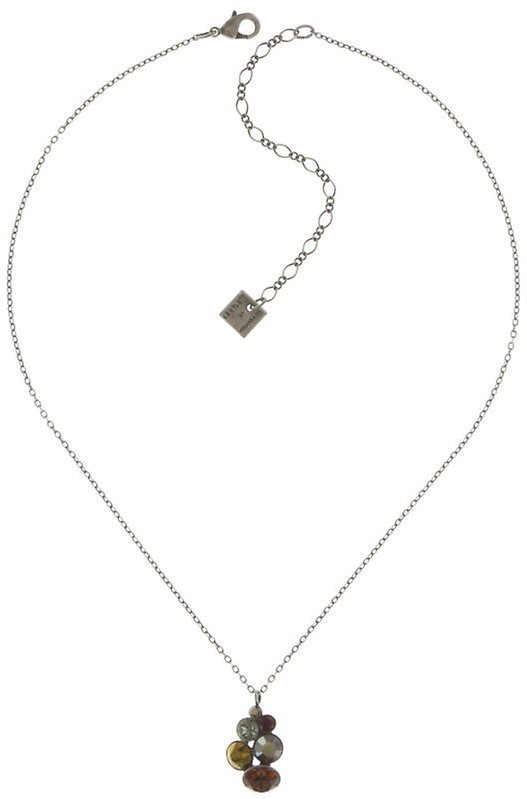 image for Necklace Pendant Petit Glamour Beige / Brown / Grey  