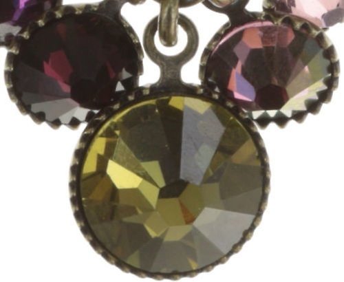 image pour Boucles d'oreilles Eurowire pendantes Waterfalls Multi Foncé  