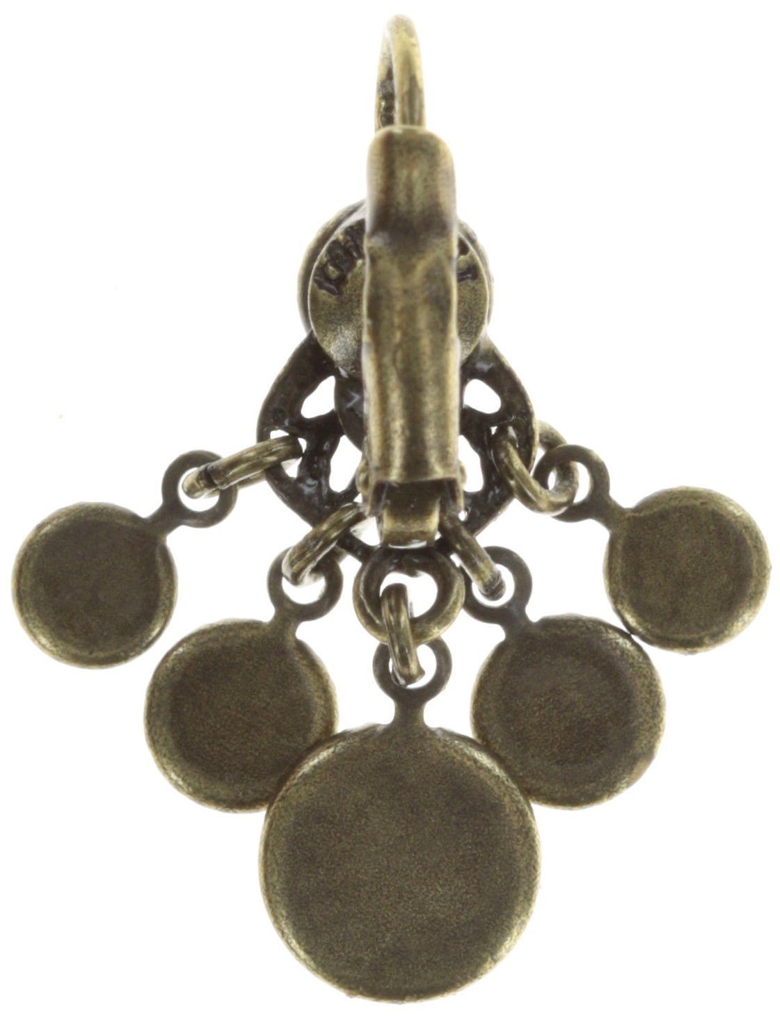 image for Earring Eurowire Dangling Waterfalls Dark Multi  