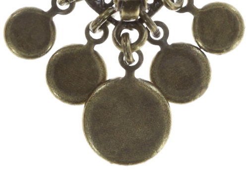 image for Earring Eurowire Dangling Waterfalls Dark Multi  