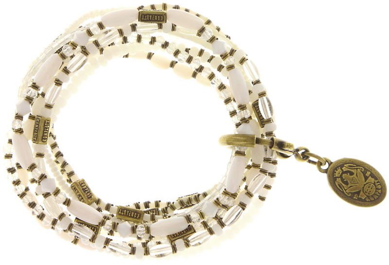 image for Bracelet Elastic Petit Glamour d´Afrique White  