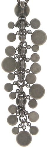 image for Necklace Pendant Waterfalls Beige / Pink  