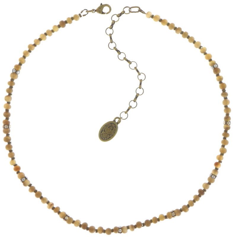 image pour Collier Earth, Wind & Glamour Blanc  4 mm