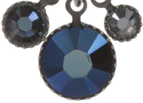 image pour Clou d'oreille pendant Waterfalls Bleu  