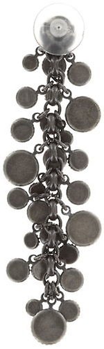 image for Earring Stud Dangling Waterfalls Blue  