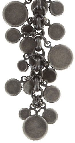 image for Earring Stud Dangling Waterfalls Blue  