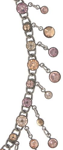 image pour Collier Waterfalls Beige / Rose  