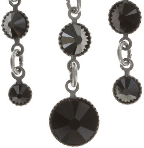 Bild für Halskette Collier Waterfalls Schwarz  