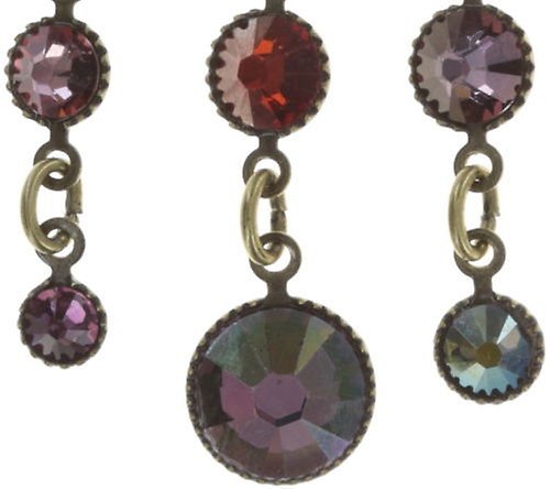 Bild für Halskette Collier Waterfalls Dunkel Multi  