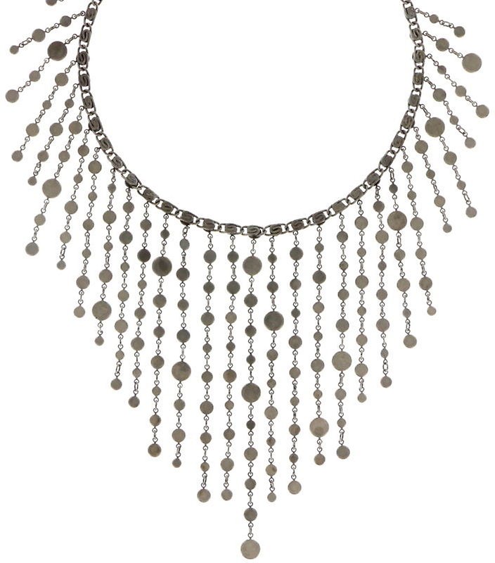 image for Necklace Collier Waterfalls White  