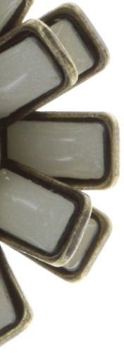 image for Pin Love You Love You Not White crystal metallic sunshine small