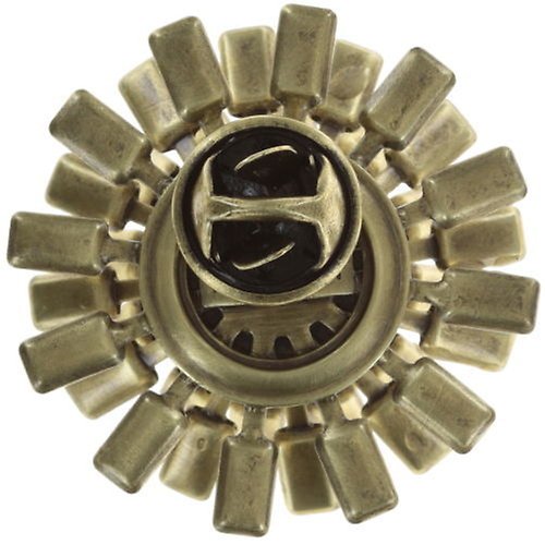 Kép Pin Love You Love You Not White crystal metallic sunshine medium