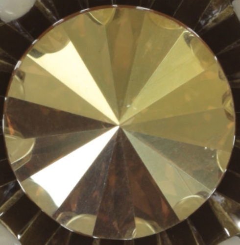 Kép Pin Love You Love You Not White crystal metallic sunshine medium