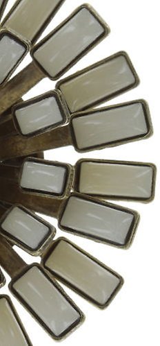 Bild für Brosche Pin Love You Love You Not Weiß crystal metallic sunshine groß