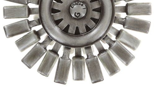 image pour Clou d'oreille pendant Love You Love You Not Vert crystal silver shade large